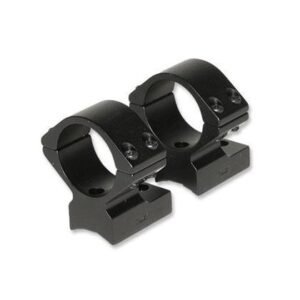 Talley Lightweight Alloy Scope Mounts - Black Anodized 1" - Medium  Savage w/Accutrigger Stevens 200 Stiller Predator Thompson Center Venture Rug