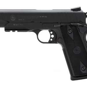 Taurus M1911 Handgun. 45 ACP 8rd Magazine 5" Barrel Black Novak Sights Picrail