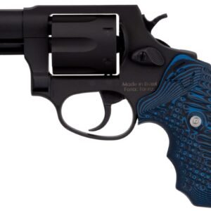 Taurus 856 Handgun .38 SPL 6rd Capacity 2" Barrel Black Frame VZ Black/Blue Cyclone Grip