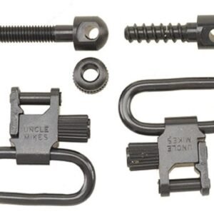 Uncle Mike's QD Machine Screw Type Swivel - 1" Black