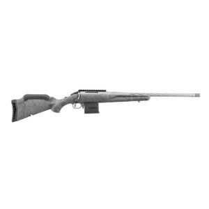 Ruger American Rifle Gen II .204 Ruger 10rd Magazine 20" Fluted Threaded Barrel Gray Splatter Stock