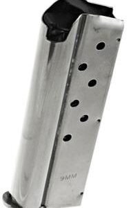 Ruger Officer Style SR1911 Stainless Steel Magazine  9mm Luger 7/rd