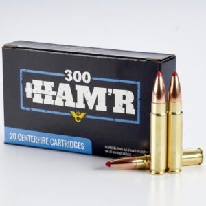 Wilson Combat HAM R Sierra Rifle Ammunition .300 HAM R 135gr HP 2400 fps 20/ct