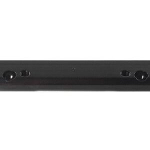 Weaver Detachable Side Mount Aluminum Scope Base - Matte Black - #2 - Krag