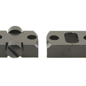 Weaver 2-Piece Grand Slam Steel Dovetail Scope Base - CVA Round Receiver Black