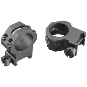 Weaver 4-Hole Tactical Picatinny Aluminum Scope Rings 1" X-High Matte