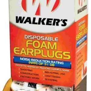 Walker's Foam Ear Plugs (200 pair/box)