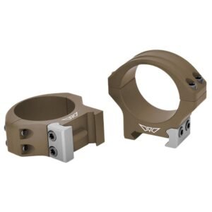 Warne HyperLite 34mm Low Dark Earth Scope Rings