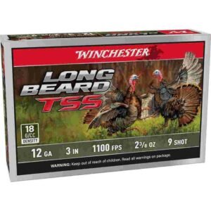 Winchester Long Beard TSS Shotshells 12ga. 3" 2-3/8oz 1100 fps #9 5/ct