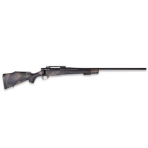 Weatherby Vanguard Black Hills Rifle .300 Win 3rd Magazine 24" 1/2x28 Threaded Barrel with 2" Muzzle Brake Black with Green and Tan