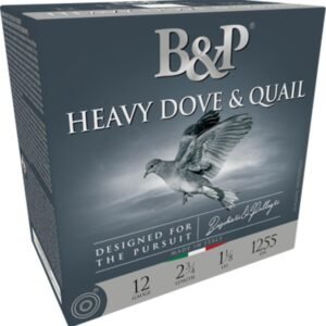 B&P Dove & Quail Shotshells- 12 ga 2-3/4 In 1-1/8 oz #7.5 1255 fps 25/ct