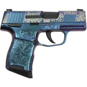 Sig Sauer "Gun & Roses-Mongoose Purple" P365 Optic Ready Handgun 9mm Luger 10rd Magazines(2) 3.1" Barrel X-RAY 3 Sights