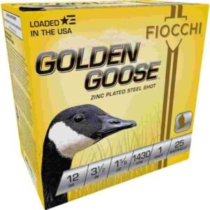 Fiocchi Golden Goose Shotshells 12ga 3 1/2" 1-5/8oz 1430fps #1 25/ct