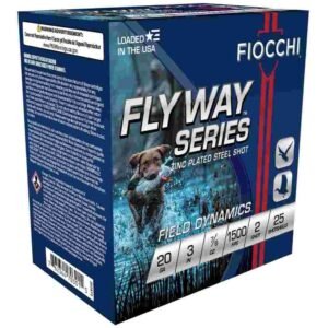 Fiocchi Flyway Steel Shotshells 20 ga 3" 7/8oz 1500 fps #2 25/ct