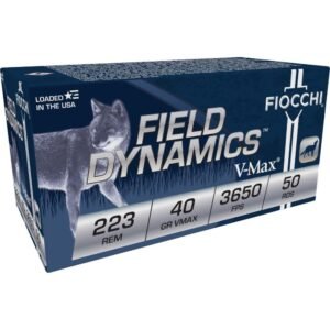 Fiocchi Extrema Rifle Ammunition .223 Rem 40 gr V-MAX 3650 fps 50/rd