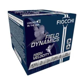 Fiocchi High Velocity - .410ga 3" #8-Shot 11/16oz. 25/rd