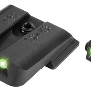 Truglo Tritium Pro Night Sights Fit S&W Bodyguard .380 - White Outline Front/Green Rear