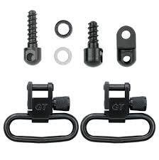 Grovtec 1.25" Ruger 10/22 Swivel Set Black