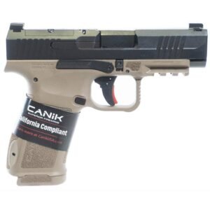 Canik Mete MC9 LS Handgun 9mm Luger 10rd Magazine 3.6" Barrel Black/FDE CA Compliant