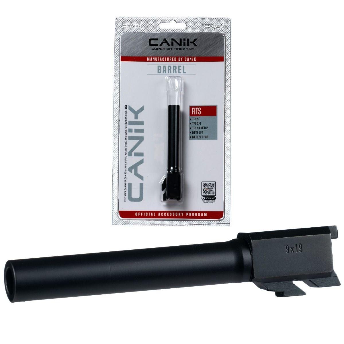 Canik Steel Drop in Barrel for Select Canik Pistols Full Size Black