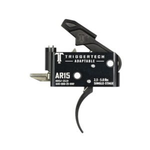 TriggerTech AR15 Single-Stage Adaptable Pro Curved Trigger Black