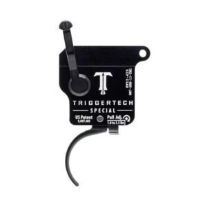 Triggertech Rem Model 7 Special Single Stage Trigger 1.0-3.5 lbs Curved Black