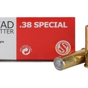 Sellier & Bellot Pistol & Revolver Ammo .38 Spl 148 gr WC 50/box