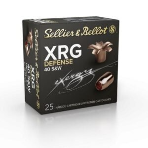 Sellier & Bellot XRG Defense Handgun Ammunition .40 S&W 130gr HP 1247 fps 25/ct