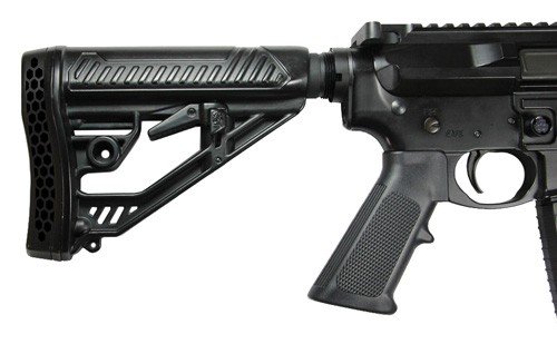 ADAPTIVE TACTICAL STOCK AR-15 - MIL-SPEC POLYMER BLACK - Image 3