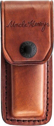 UNCLE HENRY KNIFE SMOKEY - 2.8" BLADE W/ LEATHER SHEATH - Image 2