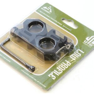 UTG RINGS 1" LOW PROFILE - MATTE BLACK PICATINNY/WEAVER