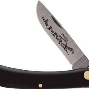 CASE KNIVES BLACK SYNTHETIC - SMOOTH SOD BUSTER JR
