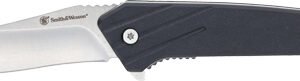 S&W KNIFE BLACK OPS RECURVE - FOLDER 3" SS/BLACK DROP POINT