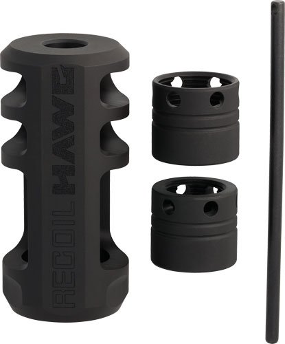 BROWNING RECOIL HAWG MUZZLE - BRAKE MTT BLK W/2 COLLARS/TOOL