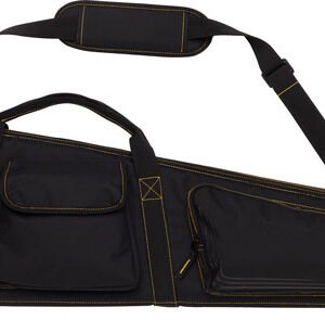 BROWNING BUCK MARK LOGO GUN - CASE 50" RIFLE BLK/GLD W/SLING