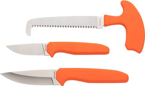 BROWNING KNIFE SHARP RIDGE 3PC - COMBO W/NYLON SHEATH