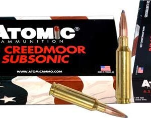 ATOMIC 6.5 CM 129GR SUBSONIC - SP 20RD 10BX/CS