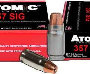 ATOMIC 357 SIG 147GR JHP - 20RD 10BX/CS