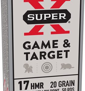 WINCHESTER SUPER-X 17HMR 20GR - XTP JHP 2375FPS 50RD 20BX/CS