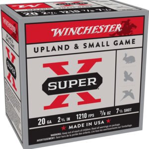 WINCHESTER SUPER-X 20GA 2.75" - 7/8OZ 7.5 1210FPS 250RD CASE