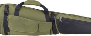 BULLDOG HUNTER RIFLE CASE - GREEN W/ BLACK 48"