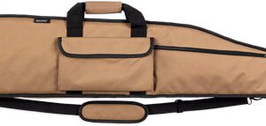 BULLDOG DELUXE LONG RANGE CASE - 55" TAN W/ BLK 2 ACCESS POCKET