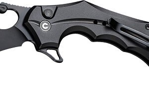 CIVIVI KNIFE INCISOR II 2.02" - BLACK ALUMINUM/BLACK V-BLADE