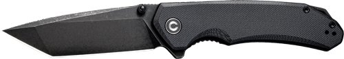 CIVIVI KNIFE BRAZEN 3.46" - BLACK G-10/STONEWASH D2 TANTO