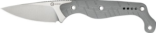 CIVIVI KNIFE SOKN 2.82" GRAY - G-10 STONEWASH KYDEX SHEATH
