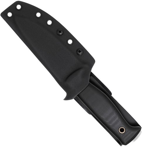 COBRATEC BACK COUNTRY 4.5" - BLACK W/KYDEX SHEATH 8.1OZ - Image 2