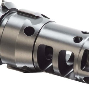 LANTAC DRAGON MUZZLE BRAKE 9MM - 1/2-28 DEAD AIR KEYMO WOLFMAN