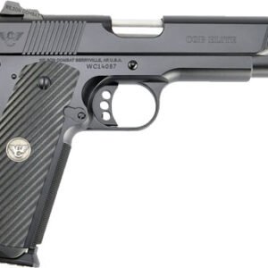 WILSON CQBE-FS-45A 45ACP 5" - 8-SHOT BLACK ARMOR TUFF.