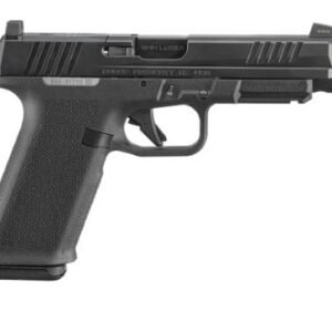 RUGER RXM 9MM LUGER 4.5" ADJ - 17-SHOT BLACK BLACK GRIP