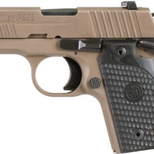 SIG P238 EMPEROR SCORPION 380 - ACP SAO (1)6RD&(1)7RD FDE